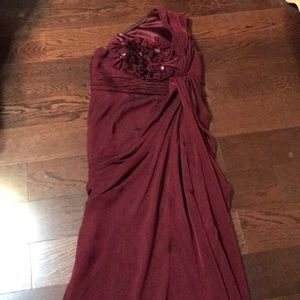 Floor length cocktail dress